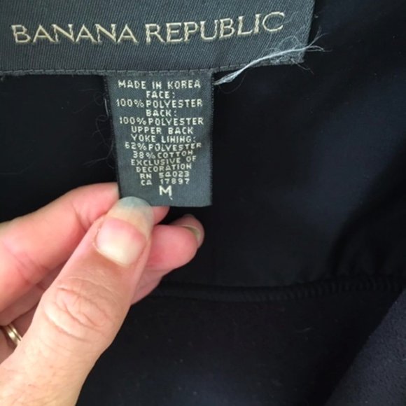 Banana Republic Men's Fleece Jacket EUC - Picture 2 of 2